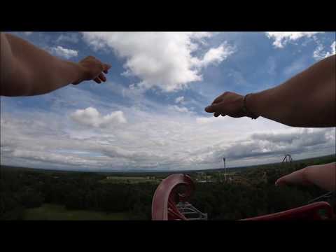 Sky Scream HOLIDAY-PARK Onride [1080p, 60fps] Premier Rides Sky Rocket II