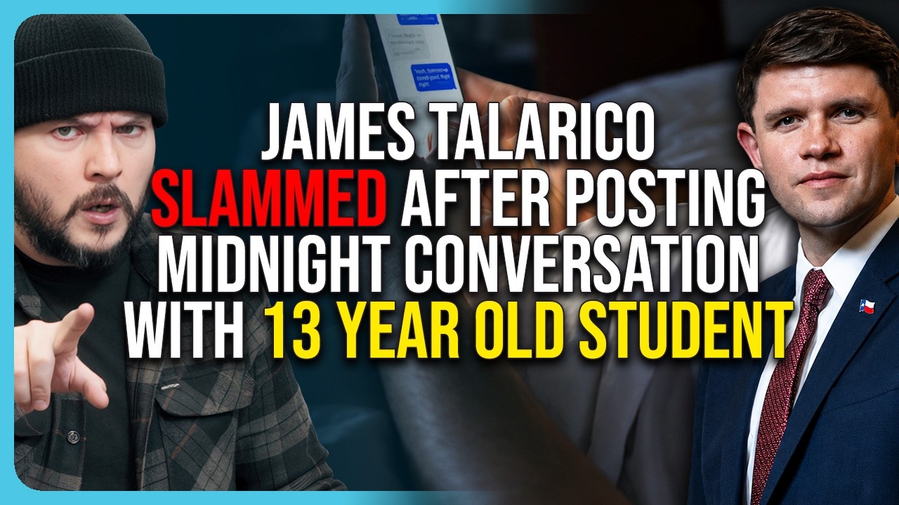 James Talarico SLAMMED After Posting Midnight Conversation With 13 Year Old Student