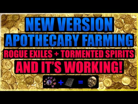 [POE 3.20] New Apothecary Farming Strategy with Rogue Exiles ¿¿?? | Path of Exile Forbidden Sanctum
