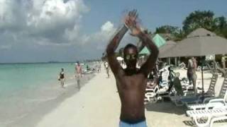 preview picture of video 'Hunky Beach Guy - Negril Jamaica Tourist Vidia Project'