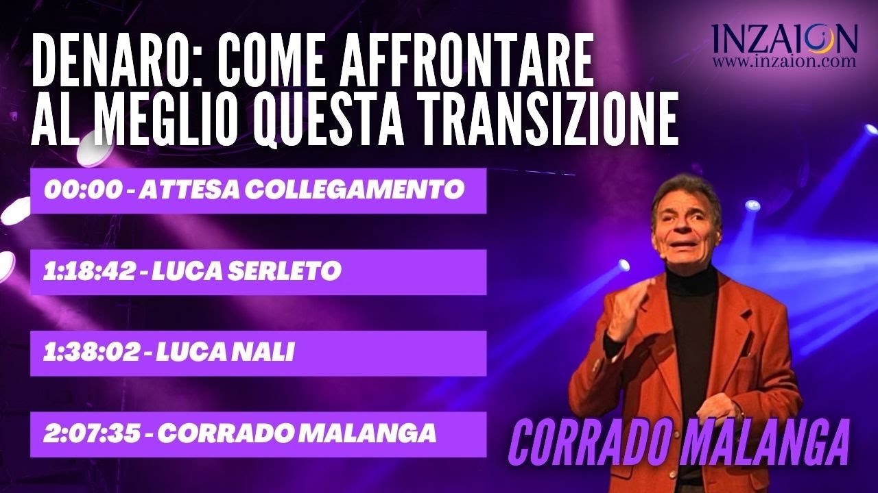 DENARO: COME AFFRONTARE AL MEGLIO QUESTA TRANSIZIONE - Corrado Malanga - Luca Serleto - Luca Nali