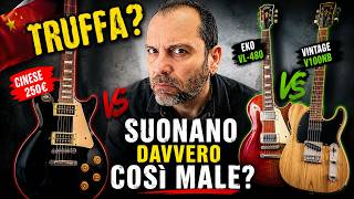Video thumbnail for Chibson Les Paul Standard (LA COPIA CINESE) VS Eko VL-480 e Vintage V100. by Gaetano lo Surdo