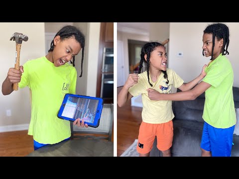 Big BROTHER DESTROYS Little SIBLINGS Electronics, What Happens Is Shocking