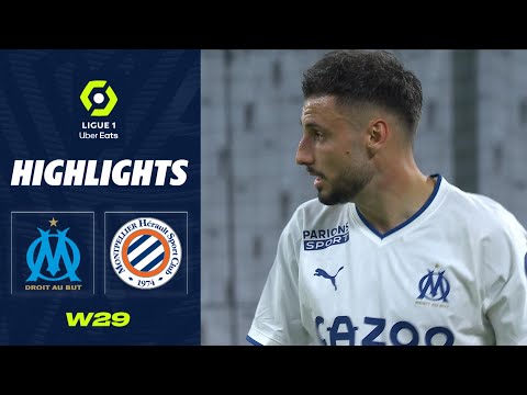 OLYMPIQUE DE MARSEILLE - MONTPELLIER HÉRAULT SC (1 - 1) - Highlights - (OM - MHSC) / 2022-2023