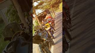 Download lagu Whoa, the Gus has arrived 😅, riding a motorcycle while wearing a sarong like a boss😁👍 #gilgasahid... mp3