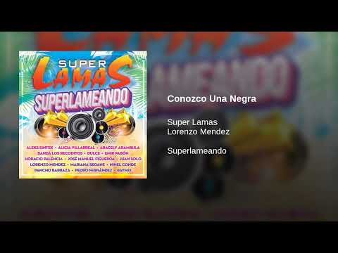 Super Lamas, Lorenzo Mendez  · Conozco Una Negra  (AUDIO)