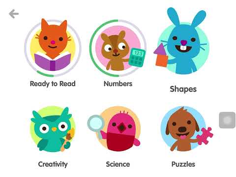 Sago mini School - Reading, numbers and Shapes activities