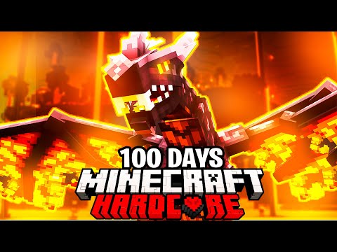 EPIC SURVIVAL: 100 Days in RPG Minecraft... CRAZY Ending!