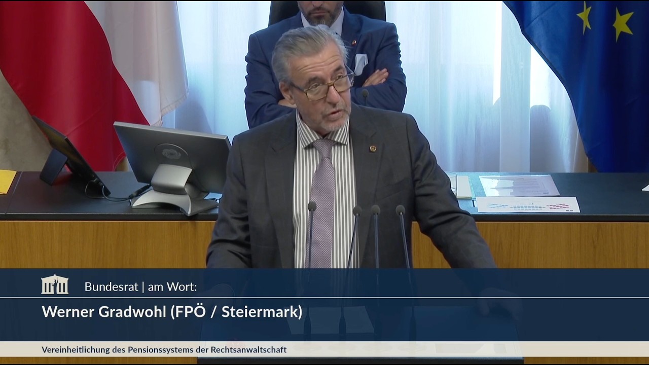 Werner Gradwohl - Berufsrechts-Änderungsgesetz - 15.7.2026