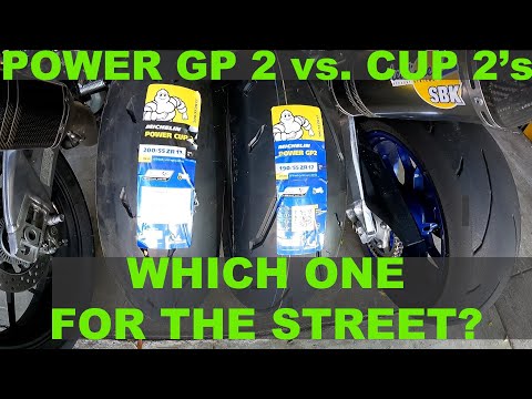 MAESTRO TEST:  MICHELIN POWER GP2 vs. POWER CUP 2's. WHICH ONE FOR THE STREET?