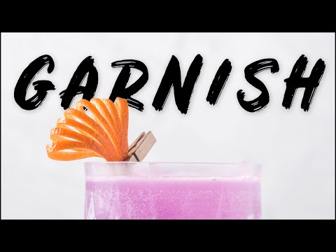 5 Cocktail Garnishes  - How to make amazing cocktail garnishes