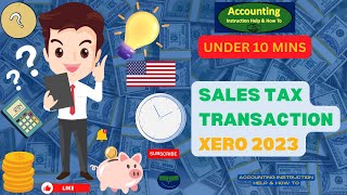 Sales Tax Transaction Xero 2023
