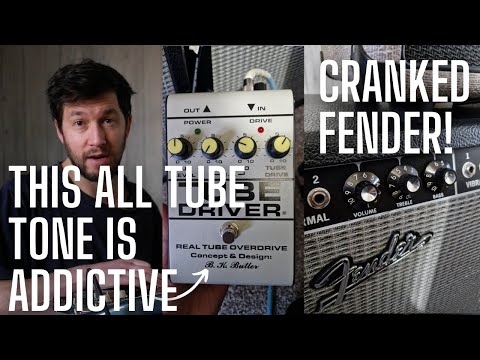 This ALL TUBE Tone is Addictive - CRANKED Fender Deluxe Reverb and BK Butler Tube Driver