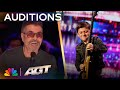 10 Year Old Guitar Prodigy Bay Melnick Virgolino SHOCKS The Judges AGT 2025