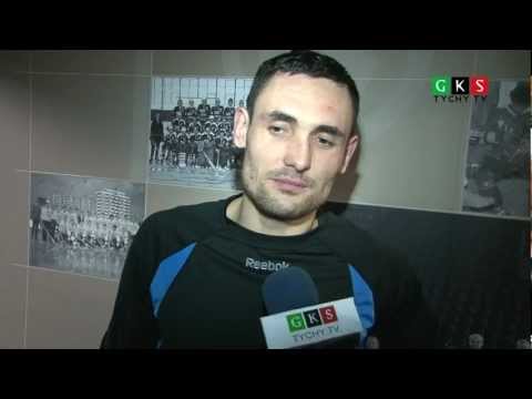 30. kolejka PLH. GKS Tychy - GKS Katowice 5:2. Adam Bagiński.
