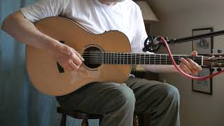 Video thumbnail for Michael Turner's Waltz played on the Tanglewood DBT PE HR parlour guitar by Gavin Atkin