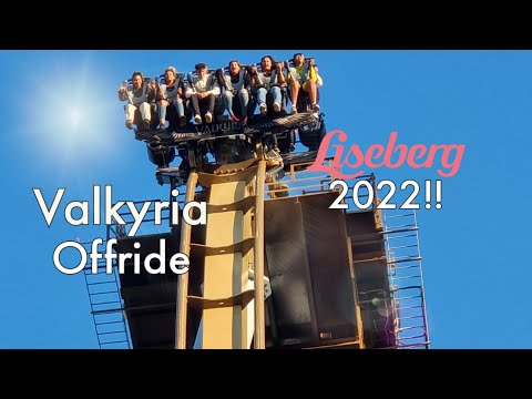 Valkyria 4K Off-Ride Part 1 - Liseberg Test Evening 2021