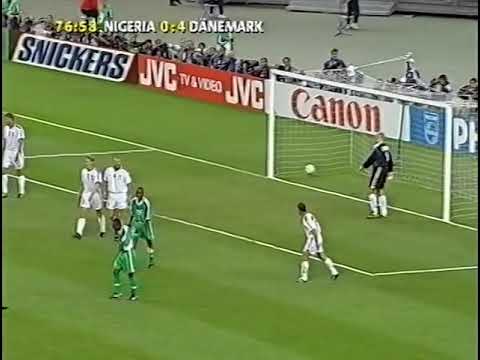 World Cup 1998 138  Nigeria Denmark  1 4  Tijani Babangida