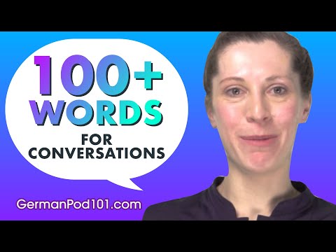 Learn Over 100 German Words for Daily Conversation!