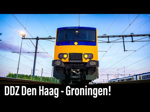 Trein Cabinerit / Den Haag - Schiphol - Groningen / DDZ Intercity / Juni 2019