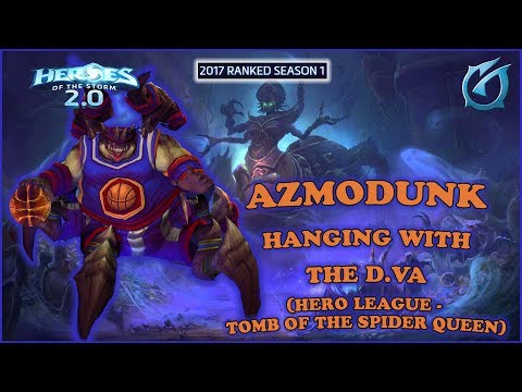 Grubby | Heroes of the Storm 2.0 | Azmodunk - Hangin with D.Va - HL 2017 S1 Tomb of the Spider Queen