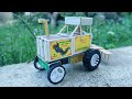 How To Make Matchbox Tractor At Home Matchbox Tractor DIY TOY