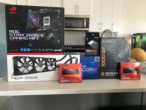 Spam's Brand new 12900k Gaming PC Build with Qazi!