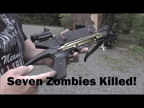 Badassing the Cobra Pistol Crossbow!