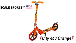 Scale Sports Scooter City 460 Розовый - відео 2