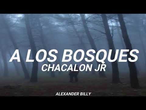 A LOS BOSQUES - Chacalon Jr (Letra)