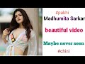 Beautiful Bengali Actress Madhumita Sarkar Photo Shoot Video Madhumita Sarkar