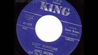 JAMES BROWN   Lost Someone   NOV &#39;61 LYRICS