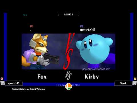 Spark (Fox) vs qwertz143 (Peach/Kirby) - SSB India Melee January 2021