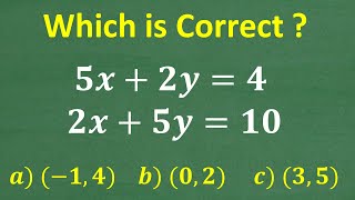 Watch how to solve a linear system using the Elimination / Linear Combination Method