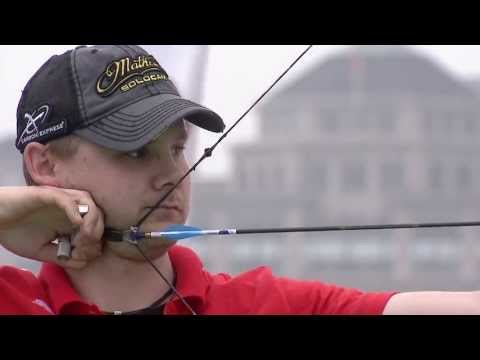 Matin Damsbo v Braden Gellenthien – compound men gold | Shanghai 2013 Archery World Cup S1