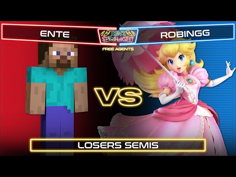 Tru4's Spotlight: Free Agents! Losers Semis - Ente (Steve) vs. RobinGG (Peach)