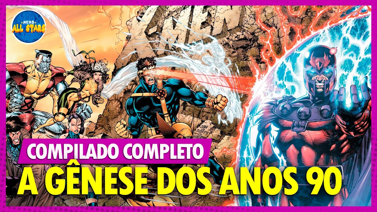 X-MEN: A GÊNESE DOS ANOS 90 | Compilado História Completa