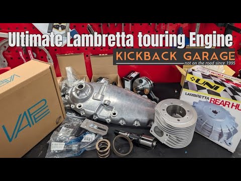 Ultimate Lambretta touring engine? #kickbackgarage