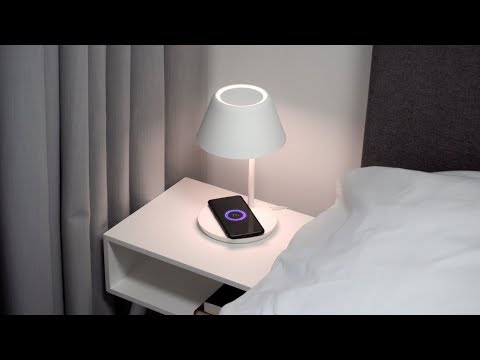 Šviestuvas su belaidžio įkrovimo funkcija Xiaomi Yeelight Staria Bedside Lamp Pro Mi Smart Home video