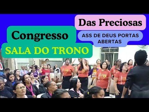 Congresso "AS PRECIOSAS" O Louvor que fez o Brasil Adorar  Sala do Trono - Family Worship Center