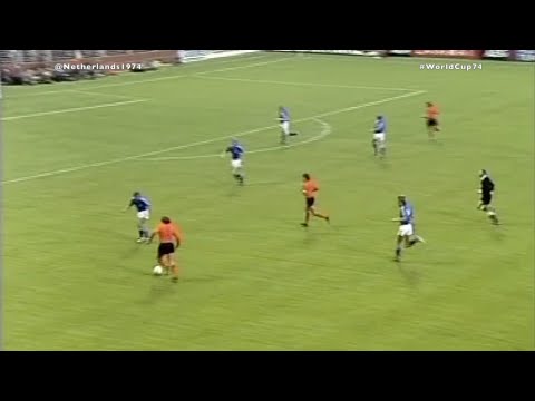 Piet Keizer football moves Netherlands vs Sweden #WorldCup74