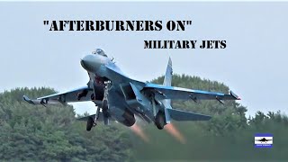 Glow & go - Military jet afterburners