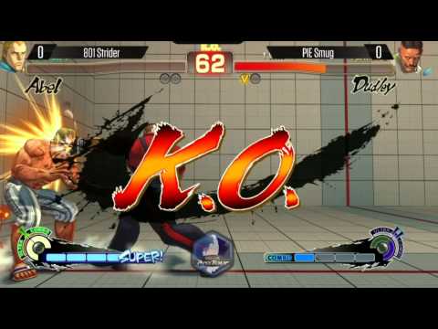 801Strider (Abel) vs PIE Smug (Dudley) - Ultra Street Fighter 4