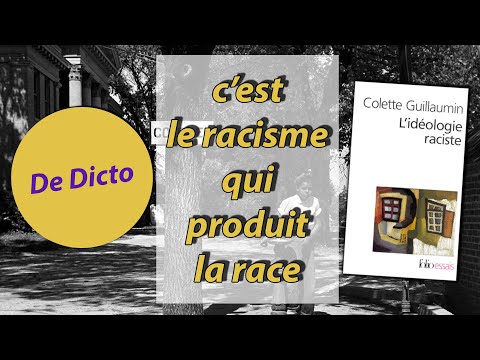 Guillaumin - Racist Ideology - De Dicto #20