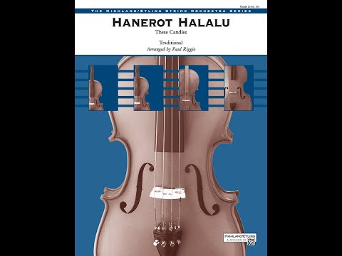 Hanerot Halalu, arr. Paul Riggio – Score & Sound
