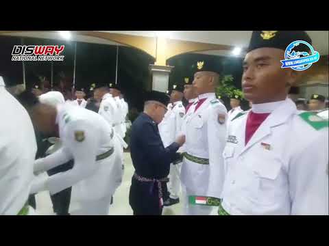 70 Anggota Paskibraka Musi Rawas Dikukuhkan