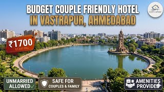 Budget couple friendly hotel near Vastrapur Lake ahemdabad gujrat #besthotel#vas