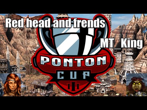 PONTON CUP 3 - Heroes 3 HoTA - Mirror King. Game 1 BO3 1/32. Which Barbarian is the bestest?