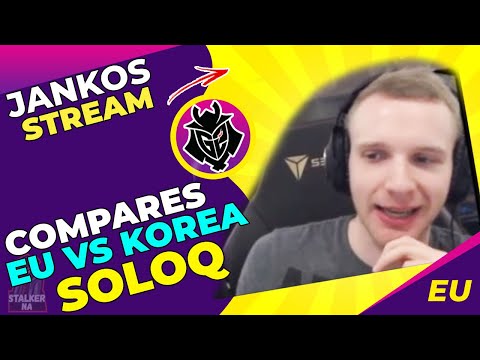 G2 Jankos Compares EU and Korean SoloQ 🤔