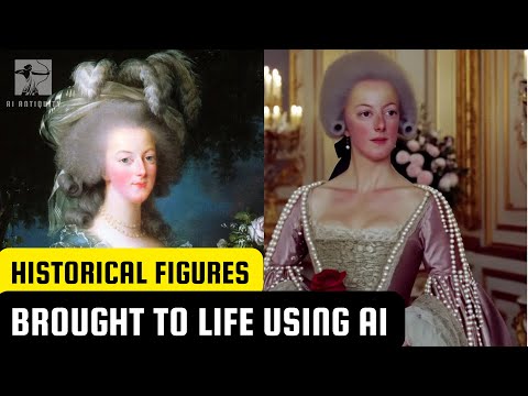 AI Reveals Marie Antoinette’s True Face – The Last Queen of France, You Won’t Believe the Accuracy!